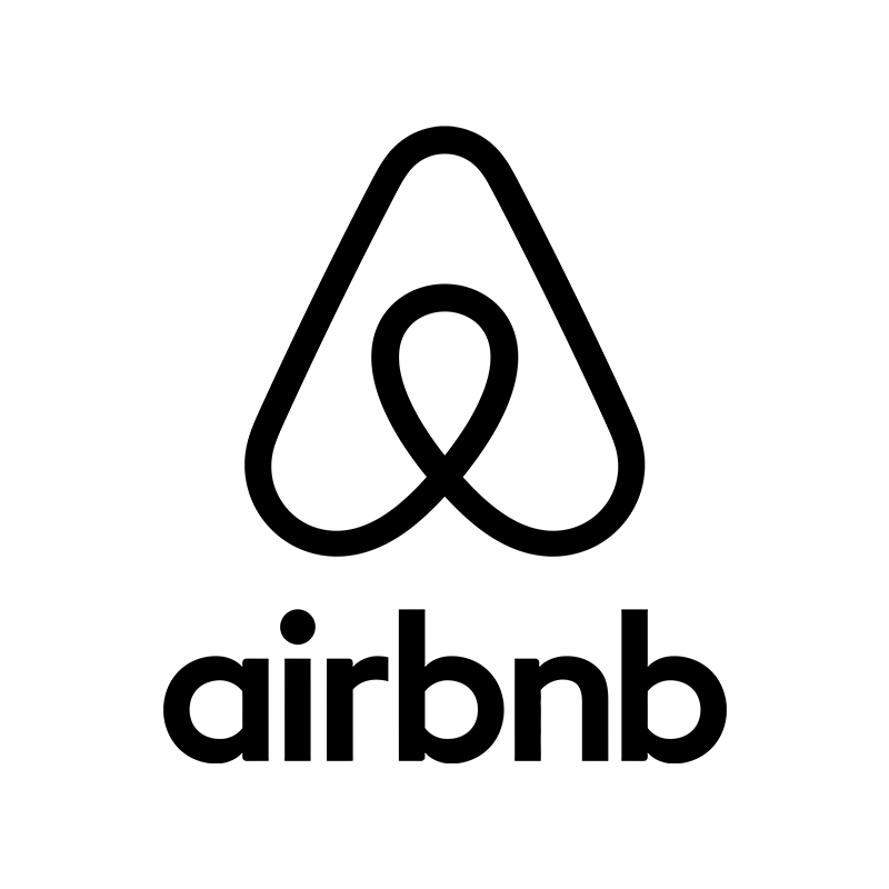Airbnb logo black