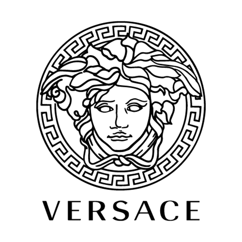 Versace Logo Black