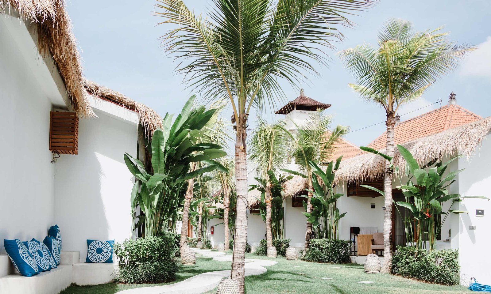 white villa